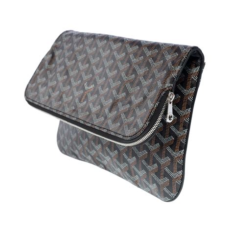 goyard st marie clutch|real real goyard clutch.